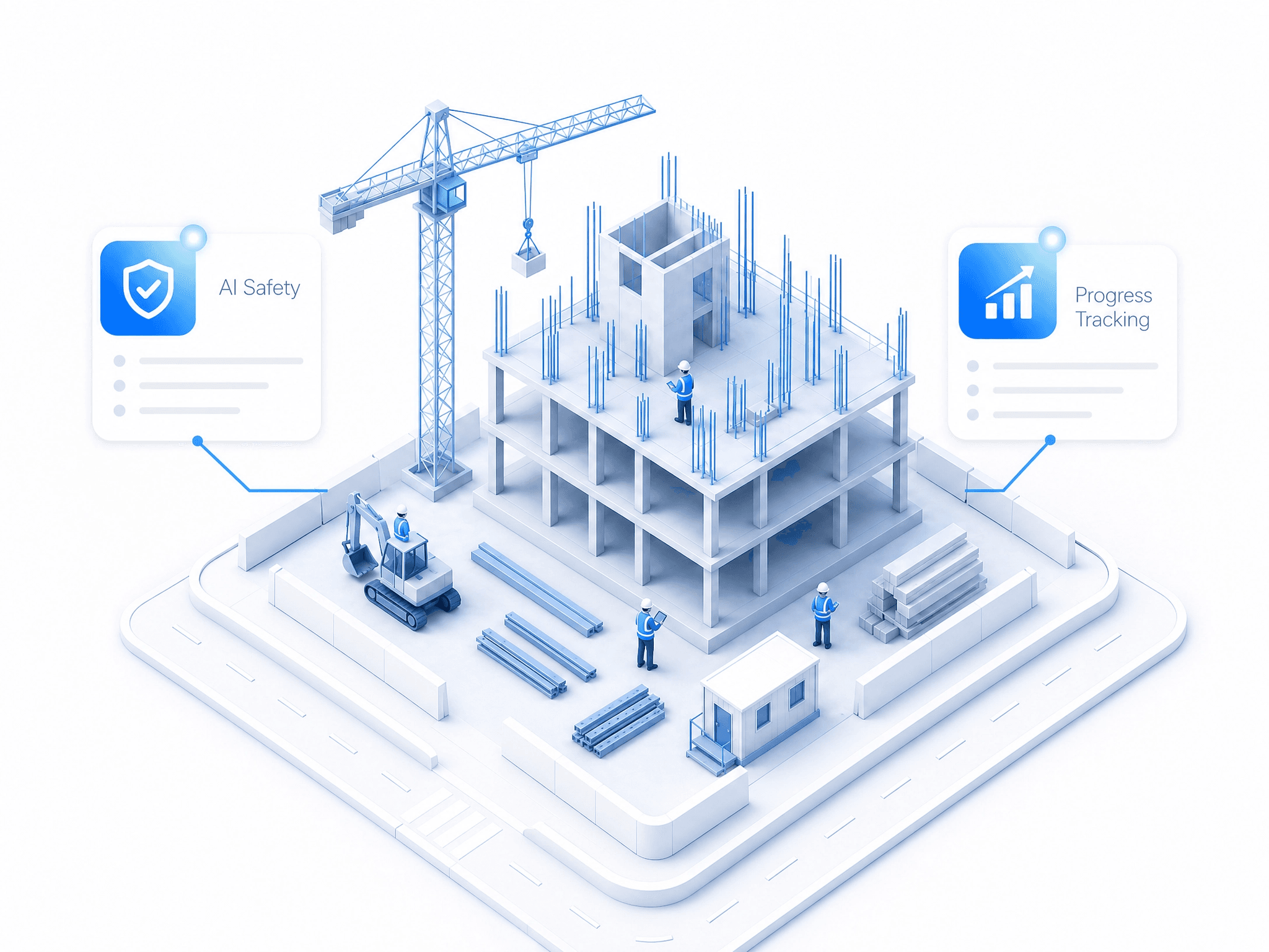 Smart construction with iot