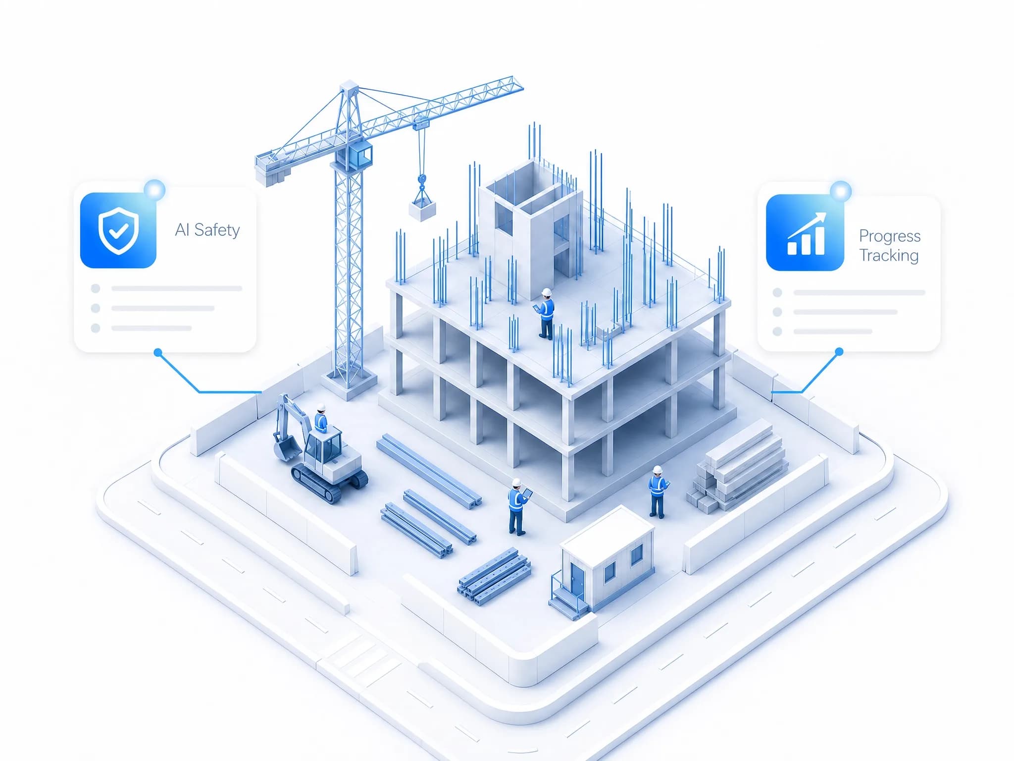 Smart construction with iot